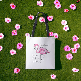 Bolsa Tote Noiva do Solteirão Flamingo Nome da Tribo em Revoa