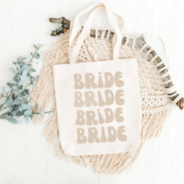 Bolsa Tote Noiva Moderna de Retró Casamento de Solteira Vinta