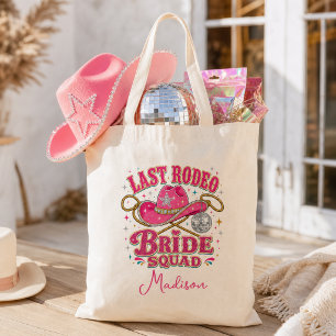 Bolsa Tote Noiva Personalizada do Último Rodeio Esquadrão Dis