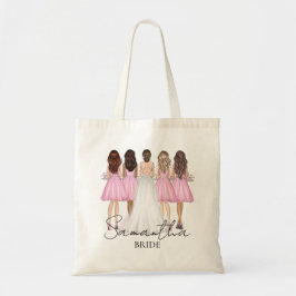 Bolsa Tote Noiva Personalizada Presente Nome Personalizado