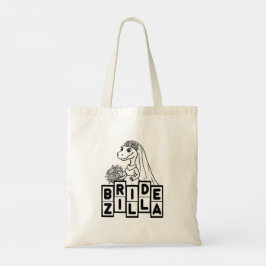 Bolsa Tote Noiva Vintage Bridezilla Despedida de Solteira