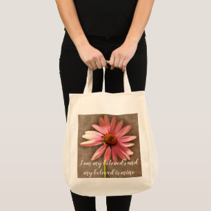 Bolsa Tote Noivas Eu sou do Meu Amado Meu Amado é 