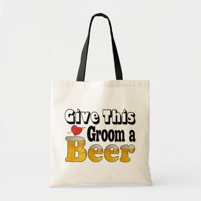 Bolsa Tote Noivo Cervejeiro (Frente)