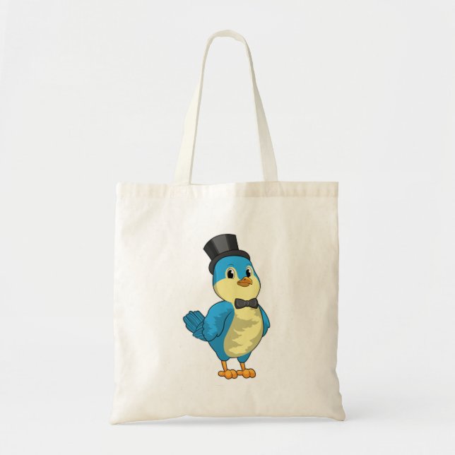 Bolsa Tote Noivo passarinho com laço (Frente)