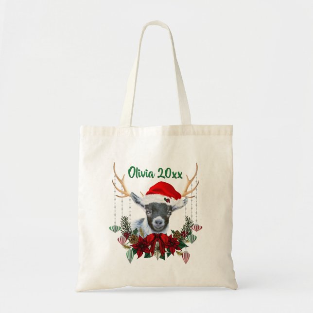 Bolsa Tote NOME ADICIONAL - FILHO Pigmeus de Capim de Natal (Frente)