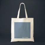 Bolsa Tote Nome azul da grua azul<br><div class="desc">Nome azul da grua azul</div>