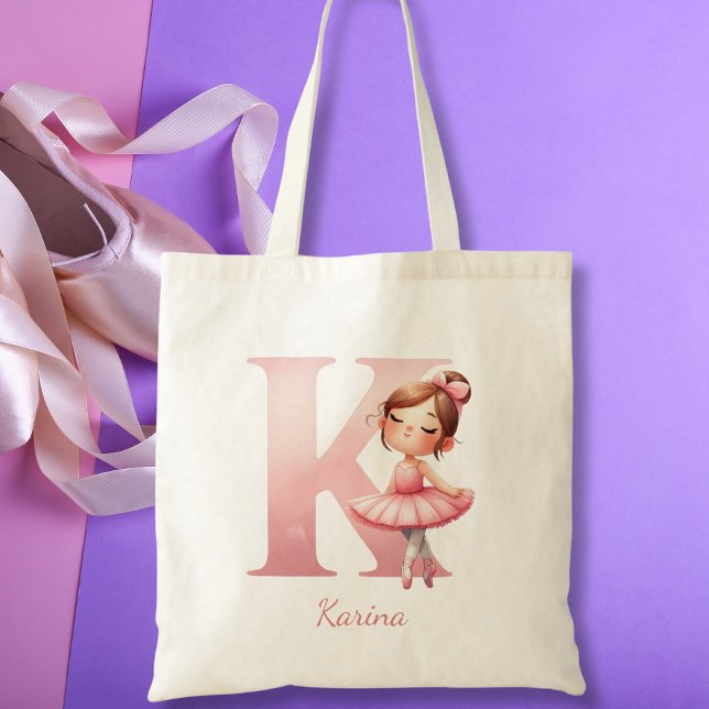 Bolsa Tote Nome Ballerina (Criador carregado)