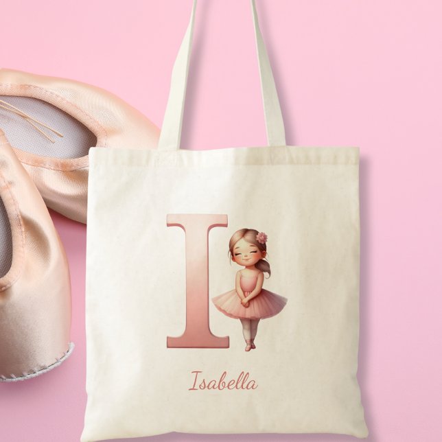 Bolsa Tote Nome Ballerina (Criador carregado)
