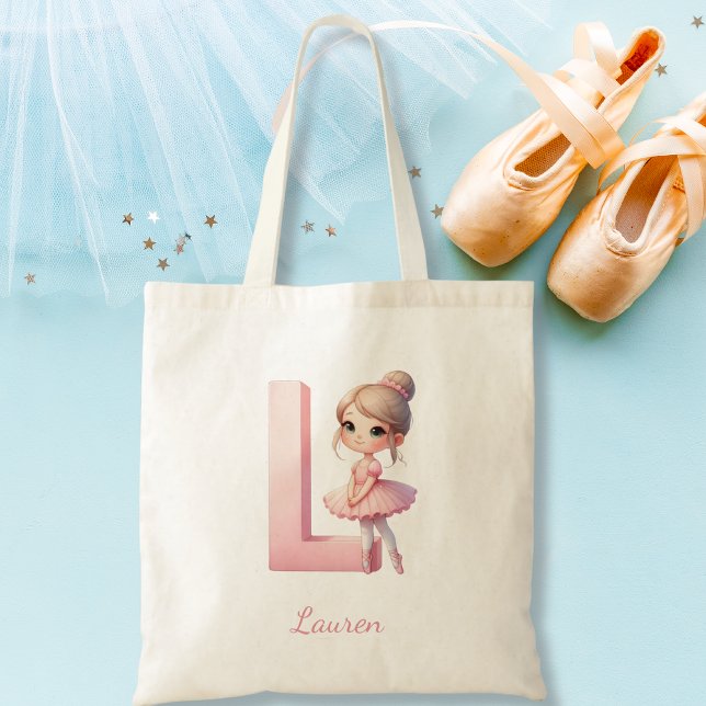Bolsa Tote Nome Ballerina (Criador carregado)
