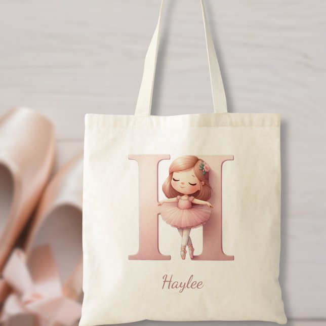 Bolsa Tote Nome Ballerina (Criador carregado)