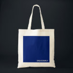 Bolsa Tote Nome da cor azul do Dragonfly<br><div class="desc">Nome da cor azul do Dragonfly</div>