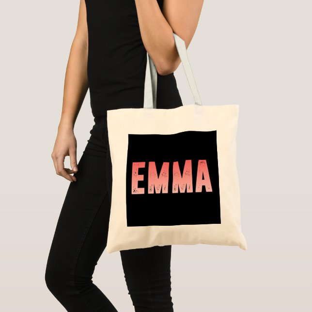 Bolsa Tote Nome da Emma (Frente (produto))