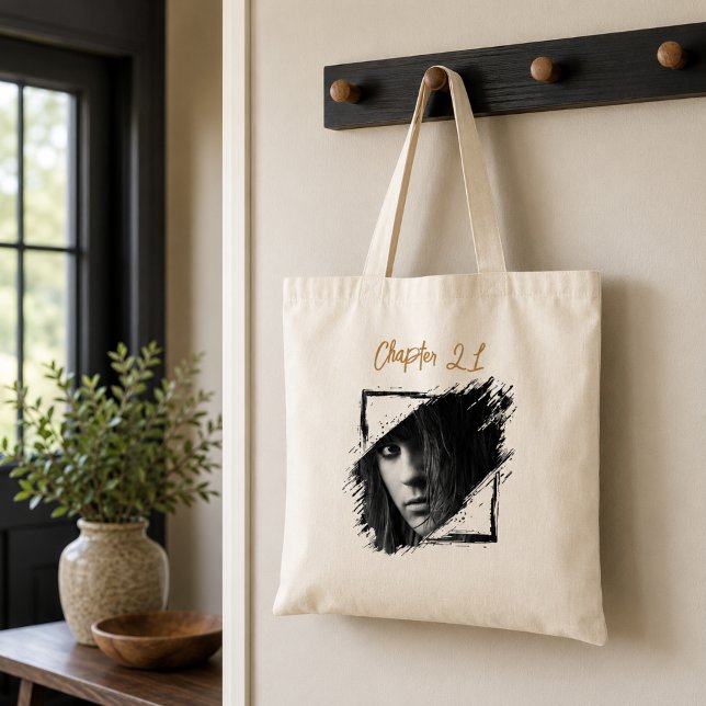 Bolsa Tote Nome da foto de 21 anos (Criador carregado)