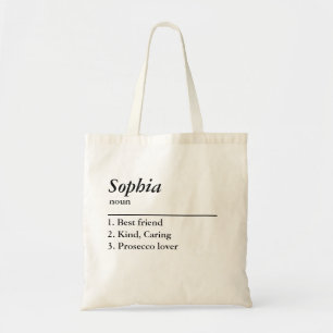 Bolsa Tote Nome da Melhor Amiga Personalizado