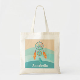 Bolsa Tote Nome de adição do "Catcher Sonho de Raiz"