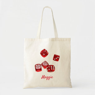 Bolsa Tote Nome de Dice da Lucky Bridesmaid Vegas Bachelorett