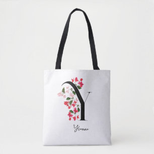 Bolsa Tote Nome do Monograma Personalizado Saco de Tota - Let