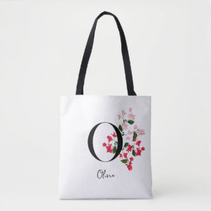 Bolsa Tote Nome do Monograma Personalizado Saco de Tota - Let