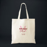 Bolsa Tote Nome do pelotão de noiva: monograma bridesmaid dat<br><div class="desc">design</div>