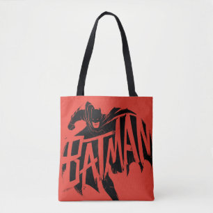 Bolsa Tote Nome do Pincel de Tinta Batman