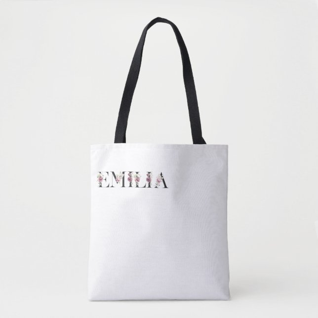 Bolsa Tote Nome Emilia (Frente)