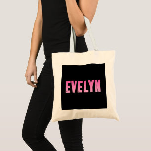 Bolsa Tote Nome Evelyn
