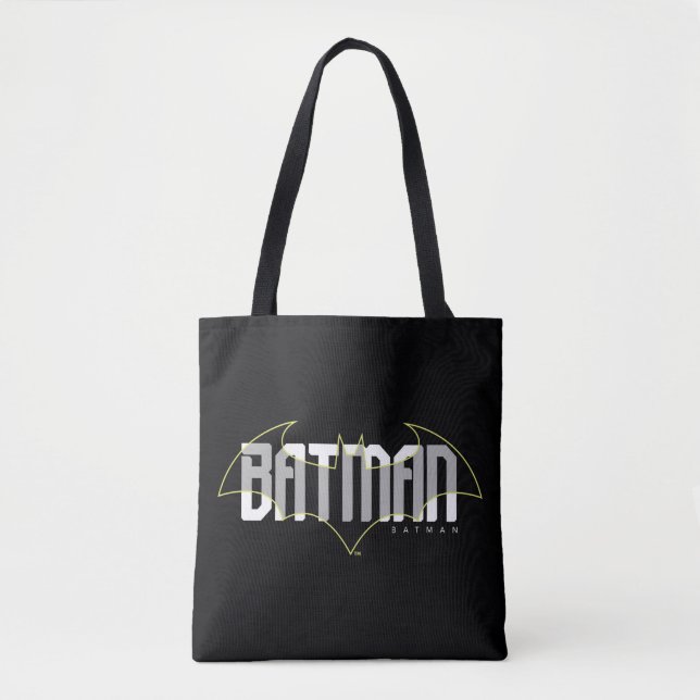 Bolsa Tote Nome Hi-Tech Batman Gráfico (Frente)