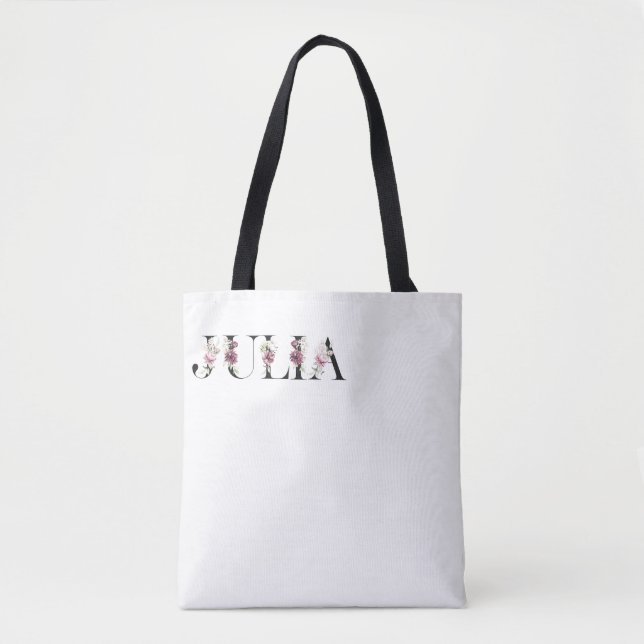 Bolsa Tote Nome Julia (Frente)