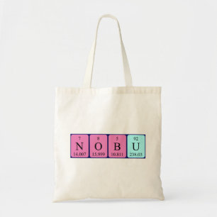 Bolsa Tote Nome periódico da mesa Nobu tote bag