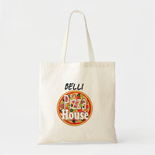 Bolsa Tote Nome Personalizado Apron Adulto Da Pizza Italiana