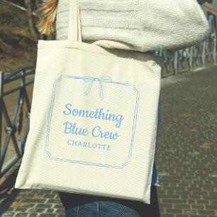 Bolsa Tote Nome Personalizado do Arco Elegante de Tripulação