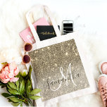 Bolsa Tote Nome Personalizado do Glitter Glitter Dourado Mode<br><div class="desc">Apresentando nossa coleção de nomes personalizados do Glitter Sparkles Dourado moderno, onde a elegância encontra a personalização. Entra num mundo de beleza mergulhada com a nossa excelente gama de produtos, desenhados para adicionar um toque de luxo à sua vida quotidiana. Nossa coleção mostra a atração cativante de faíscas modernas da...</div>