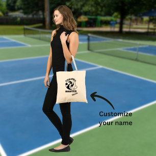 Bolsa Tote Nome Personalizado do Jogador de Jogo Mestre de Pi
