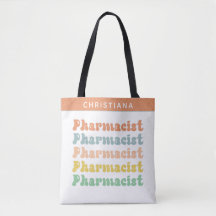 Nome Personalizado Farmacêutico Farmacologia Retro