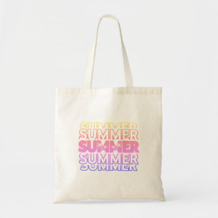 Bolsa Tote Nome Personalizado & Iniciais Verão