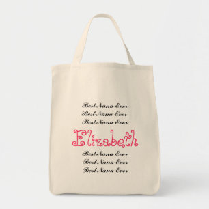 Bolsa Tote Nome Personalizado Melhor Nana Nunca