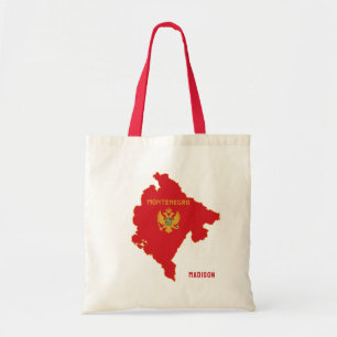Bolsa Tote Nome Personalizado Montenegro