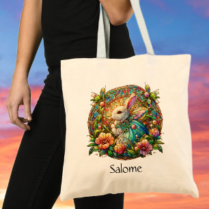 Bolsa Tote Nome Personalizado Princesa Legante Coelhinha de P