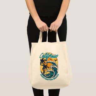 Bolsa Tote Nome Personalizado / Texto Navegação na Califórnia