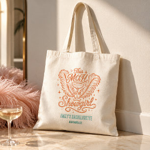 Bolsa Tote Nome Personalizado Vegas Laranja Despedida de Solt