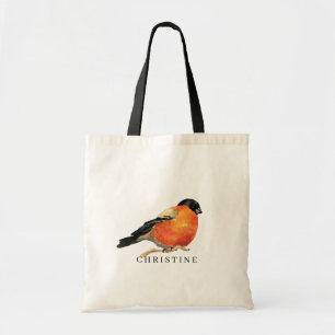 Bolsa Tote Nome Robin de Watercolor