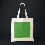 Bolsa Tote Nome verde do Boomslang<br><div class="desc">Nome verde do Boomslang</div>
