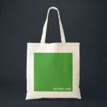 Bolsa Tote Nome verde do Boomslang<br><div class="desc">Nome verde do Boomslang</div>