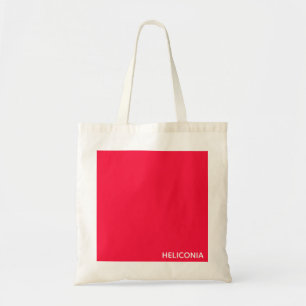 Bolsa Tote Nome vermelho de Heliconia