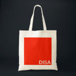 Bolsa Tote Nome vermelho Disa<br><div class="desc">Nome vermelho Disa</div>