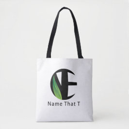 Bolsa Tote Nomeie que costume de T toda sobre - imprima a