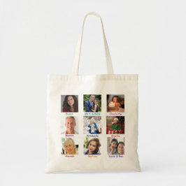 Bolsa Tote Nomes De Famílias E Amigos | Memória Fotografias D