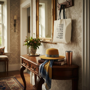 Bolsa Tote Nomes de Jeová