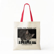 Nora O Gato de Piano Tote 001