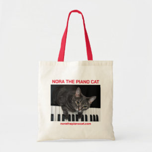 Bolsa Tote Nora O Gato de Piano Tote 001